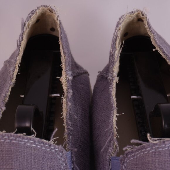 Sanuk Sidewalk Surfers Light Blue Slip On Shoes Mens 9 Canvas Comfort Casual - Picture 8 of 12